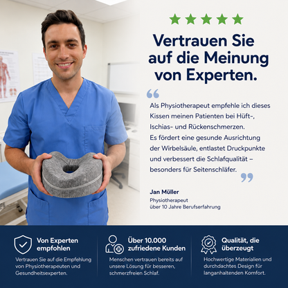 OrthoRelief™ Kniekissen für Seitenschläfer