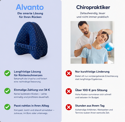 OrthoRelief™ Kniekissen für Seitenschläfer